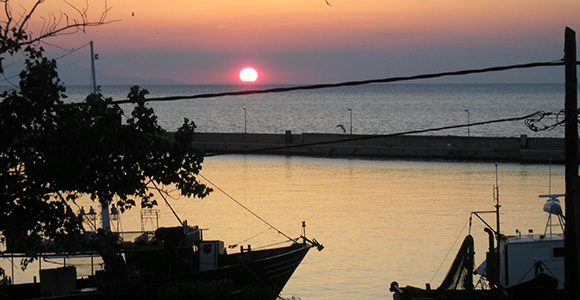 coucher soleil