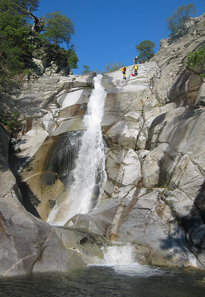 samothraki canyon cascade